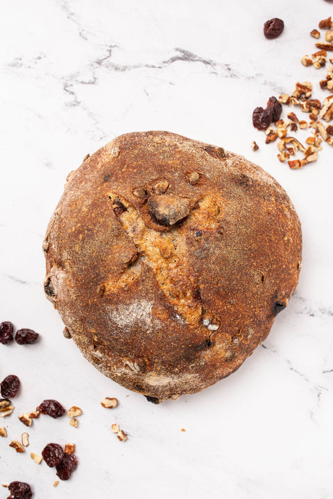Cherry Pecan Artisan Bread