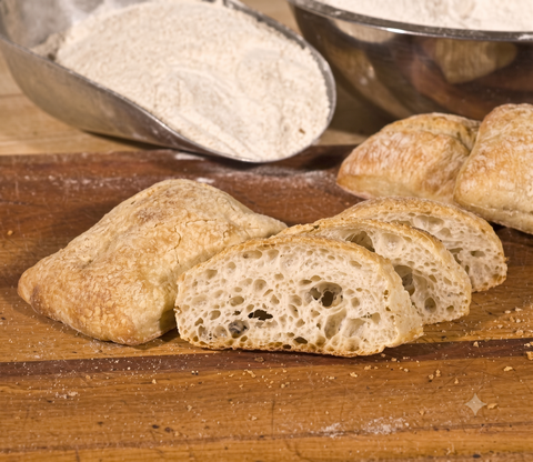 Plain Mini-Ciabatta 6Pk
