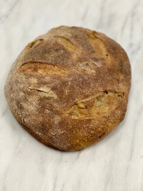 Potato Onion Artisan Bread
